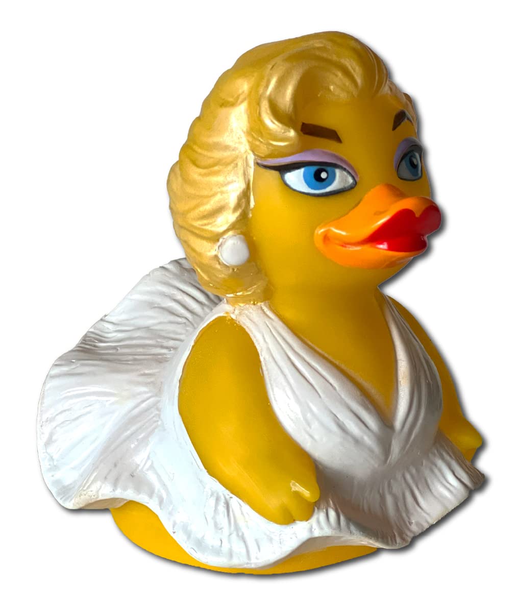CelebriDucks - Pond Bombshell - Floating Rubber Ducks - Collectible Bath Toy Gift for Kids & Adults of All Ages