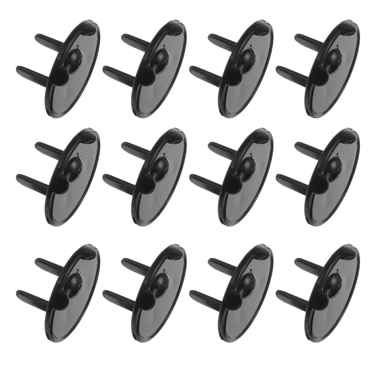 MECCANIXITY 12 Pack Outlet Covers Proofing, Plug Covers Easy Installation Electric Plug Protectors Safety Socket Cover Plugs Pro