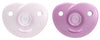 Philips AVENT Soothie Heart pacifier 3-18m, pink/light pink, 2 pack, SCF099/12