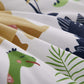 Joyreap 4 Piece Toddler Bedding Set, Dinosaur Theme Printed On White, Standard Size Includes Quilted Comforter, Fitted Sheet, To