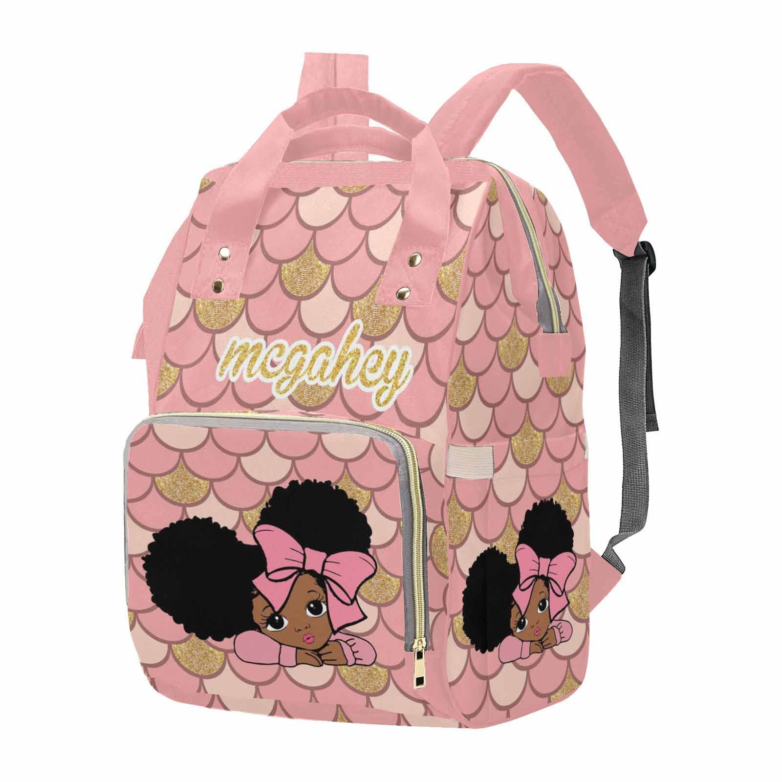 MyPupSocks Personalized Baby Backpack Diaper Bag with Name, Diaper Bag Custom with Name Custom Diaper Bags for Baby Boy, Nursing