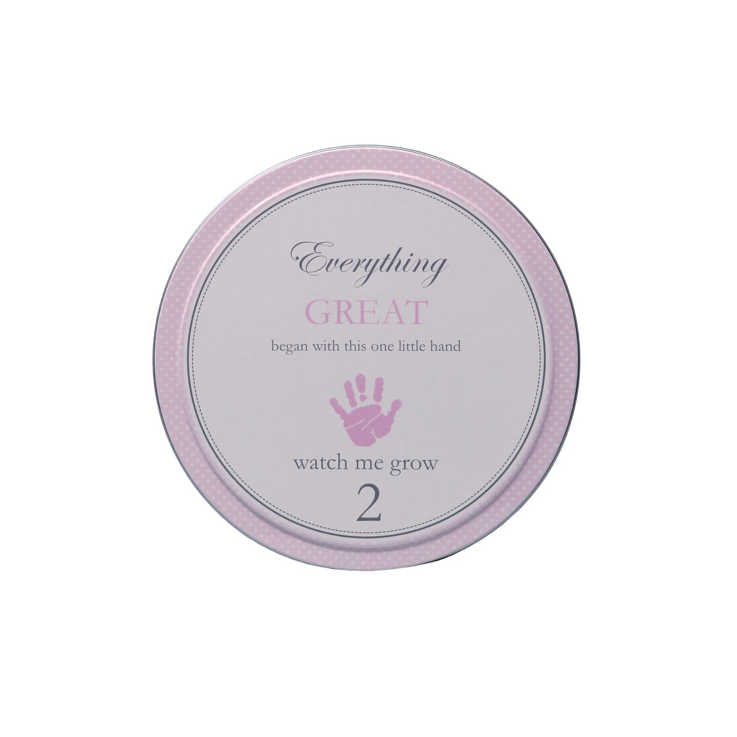 Child To Cherish Handprints Tower Of Time Kit, Pink