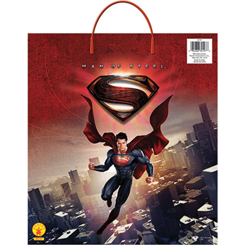 Rubie'S Costume Co Superman Plastic Tot Bag Costume
