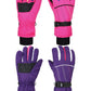 Hicarer 2 Pairs Kids Waterproof Winter Snow Gloves For Boys Girls Child Toddler Warm Ski Gloves For Cold Weather