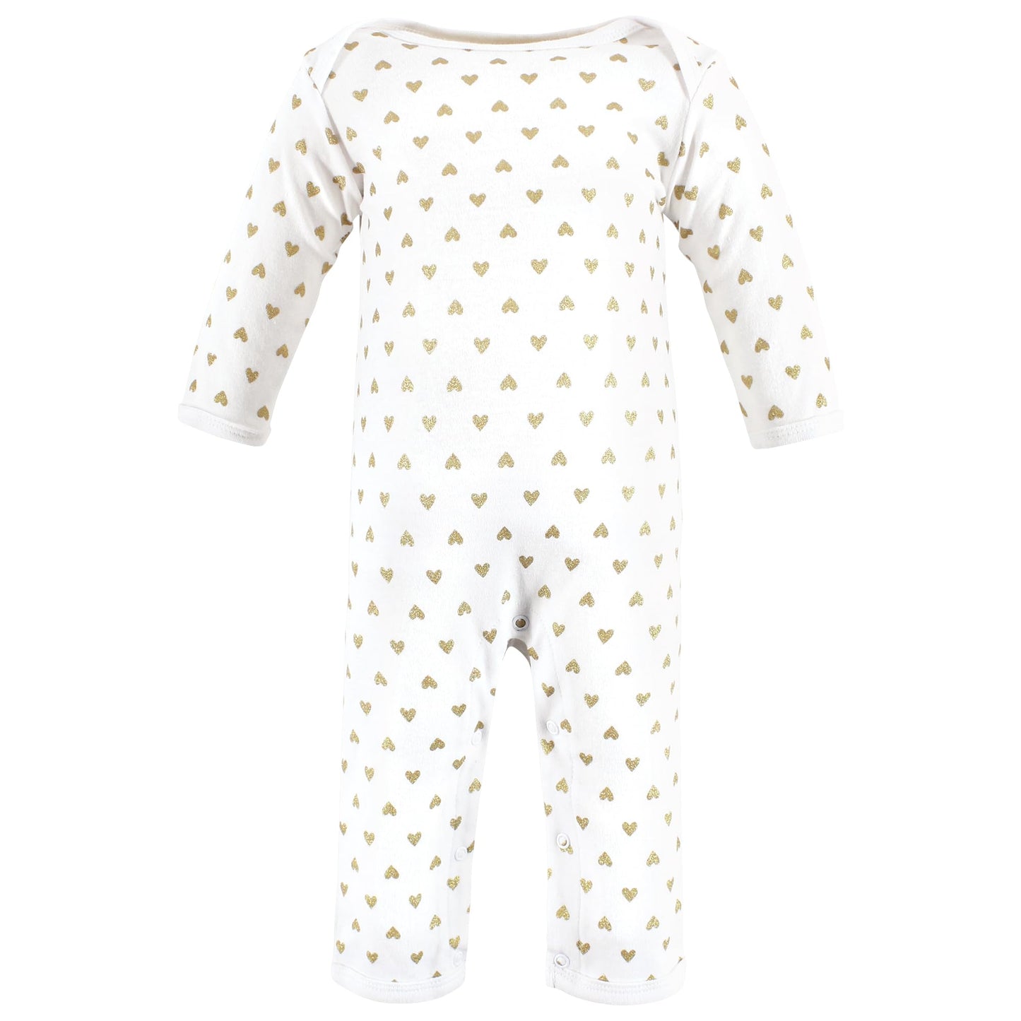 Hudson Baby Unisex Baby Cotton Coveralls, Girl-Daddy, 3-6 Months