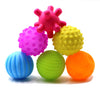 DOPHYRANIX Super Durable 6 Pack Sensory Balls for Kids,Massage Soft & Textured Balls Set Develop Kids Tactile Senses Toys for T