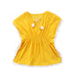 Douhoow Toddler Baby Girls Swim Cover-Up Beach Sundress Summer Poncho Rash Guards (Yellow, 6-12M)