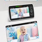 Ifamily Baby Monitor - Large 5' Screen With 30Hrs Battery Life - Remote Pan-Tilt-Zoom;No Wifi, Two-Way Audio, Night Vision, Tem
