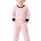Mahi Fashion Baby Night Suit Dress for Girls Top and Pajama Set Pure Cotton Cartoon (Orange, 56 Years)
