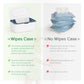 Flenpptly Baby Wipes Dispenser, Wipes Case Baby Wipe Holder Keeps Wipes Fresh, Non-Slip, Easy Open & Close (Blue)