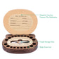 Ahfulife Baby Tooth Keepsake Fairy Box Holder With Lanugo Bottle, Wooden Panda Shape Keepsake Box For First Lost Teeth, Cute Too