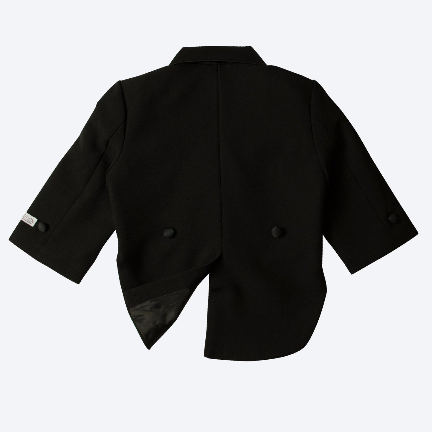 Spring Notion Baby Boys' Black Classic Tuxedo With Tail Large /12-18 Months