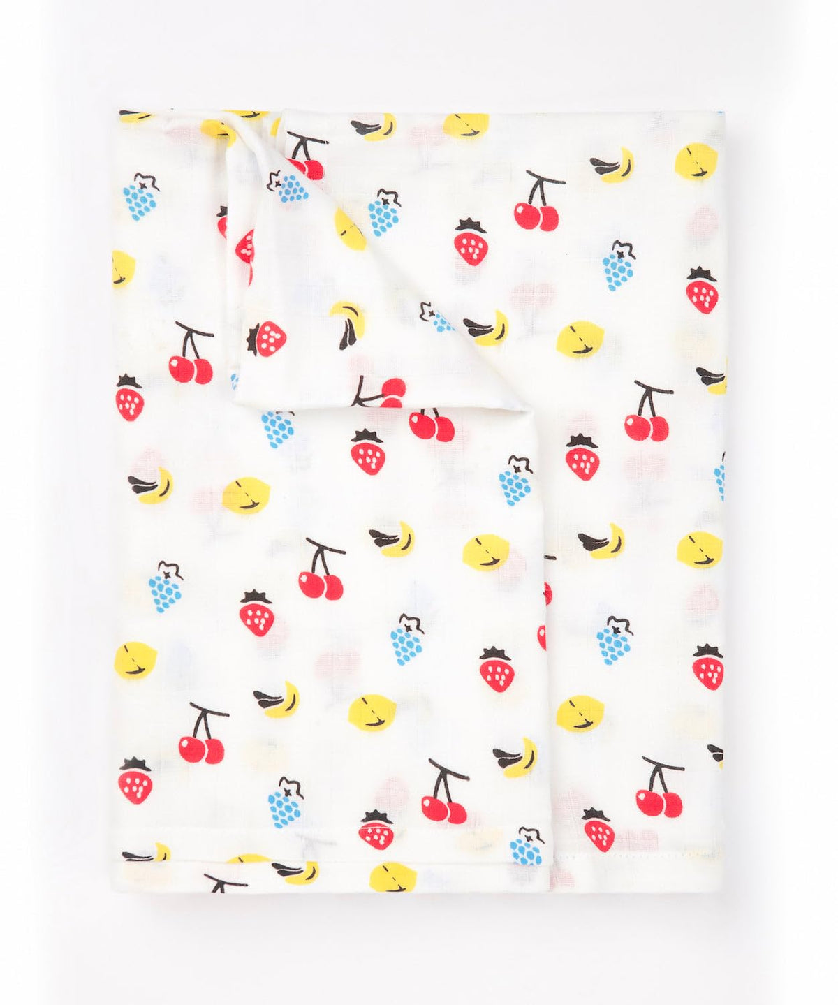 Momzjoy 100% Organic Cotton Muslin Swaddle  for Newborns/Baby | Pack of 1 | 09 Months | Lightweight & Breathable | Fruit Punch
