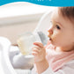 Sippy Cup Conversion Kit For Mam Bottles, Spill-Proof Transition Kit With Silicone Sippy Spout Nipple, Weighted Straw, Handle, 3