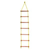 Ashish Rope Climbing Ladder Indoor/Outdoor For Kids  Ninja Obstacle, 4 To 10 Years (Yellow)