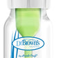 Dr. BrownS Narrow Bottle Natural Flow Options AntiColic Silicone Bottle(120 Ml, Pack Of 1, White)