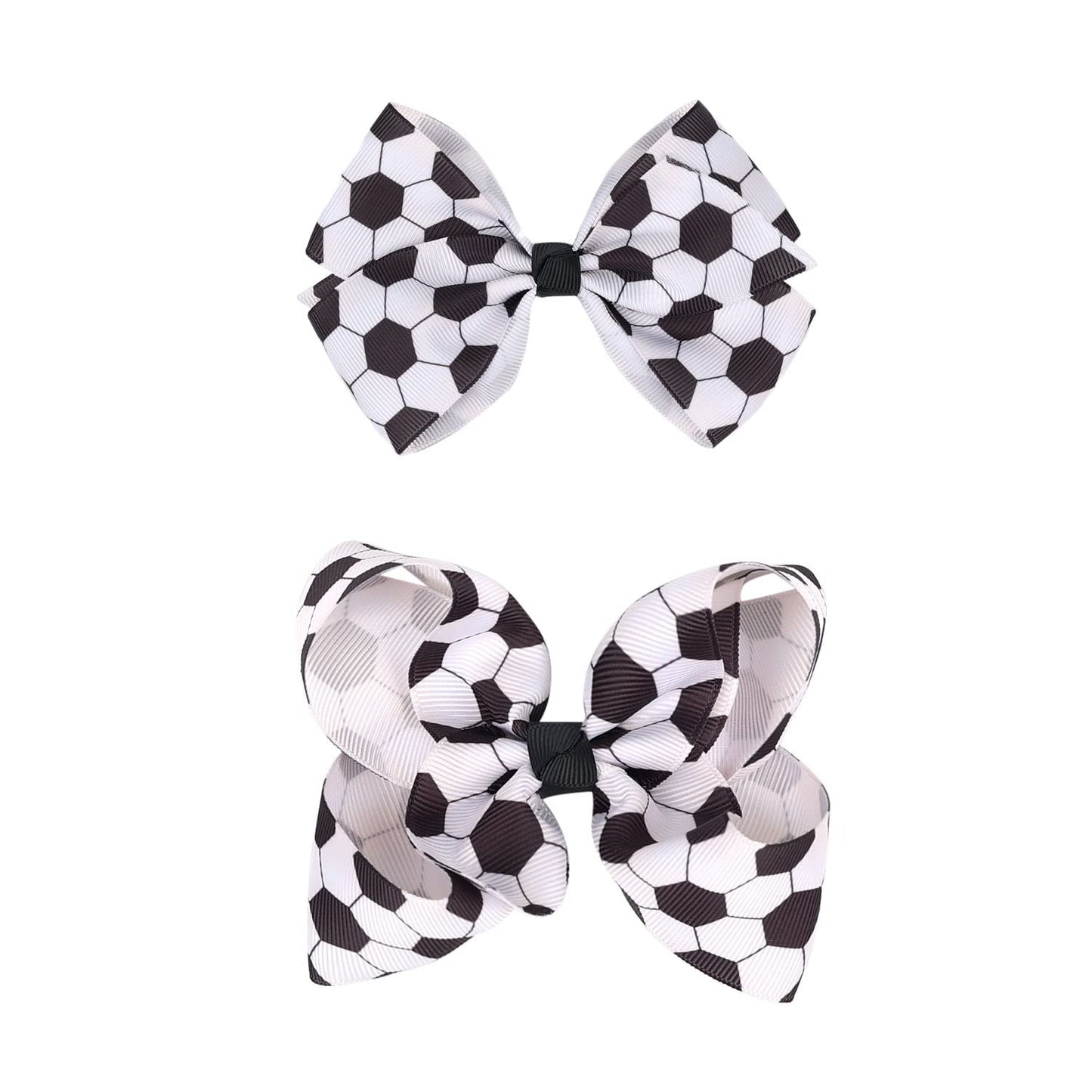 Baby Sport Ball Hair Bow Pin Baby Soccer Hair Clips Baby Softball Bow Hair Pin Bbg60 (F1)