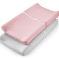TILLYOU Changing Pad Cover Set in Soft Jersey Material Diaper Changing Pad Cover Girl - Fits 32/34''x16 Contoured Pad for Babies
