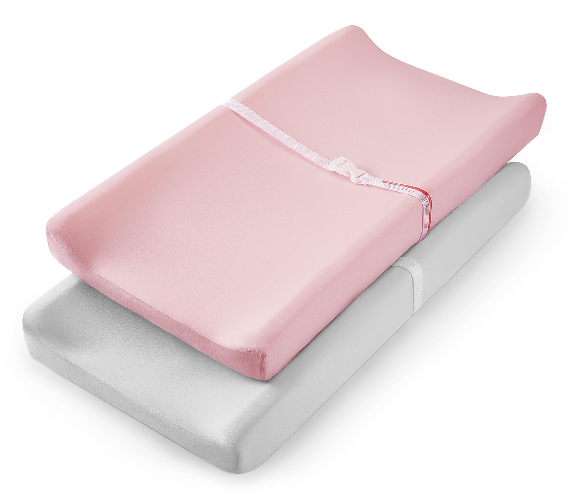 TILLYOU Changing Pad Cover Set in Soft Jersey Material Diaper Changing Pad Cover Girl - Fits 32/34''x16 Contoured Pad for Babies