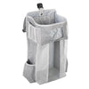 Bnf Baby Crib Bed Hanging Bag Rack Bedside Diaper Organizer Bag Pp Support Plate Gray | Nursery Bedding Sets | Nursery Bedding