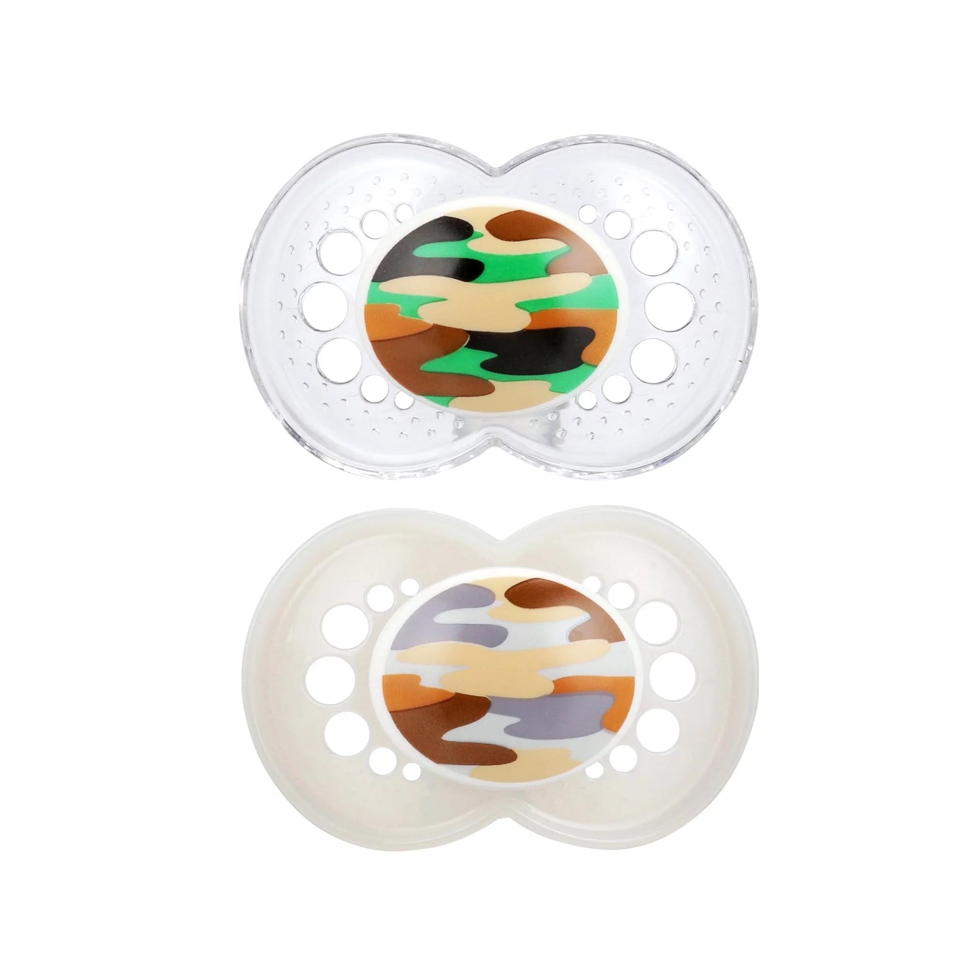 MAM My Little Farm Pacifier (2 Pack, 1 Pacifier Case), Baby Pacifiers 16 Plus Months, Unisex Pacifier, Best Pacifiers for Breast