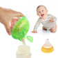 Accmor Baby Formula Dispenser for On-The-Go Feedings, Three-Compartment Non-Spill Formula Container to Go, Snack Milk Powder Dis