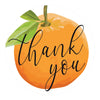 Little Cutie Baby Shower Thank You Stickers - 40 Labels