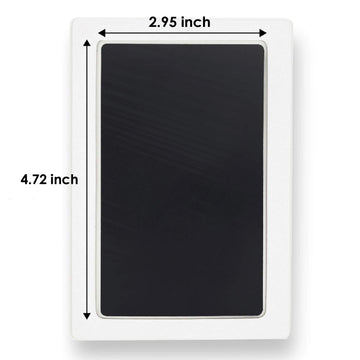 Large Clean Touch Ink Pad for Baby Handprints and Footprints - Inkless Infant Hand & Foot Stamp - Safe for Babies, Doesnt Touch
