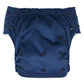 Hybrid Cloth Diaper - Reusable Training Pants, Swim Diaper, Special Needs Briefs, Fits From Baby Up To 10 Years (Size 3, Navy Bl