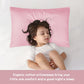 Soft Organic Cotton Toddler Pillowcases 14 X 20 Inches, Fit 13 X 18, 14 X 19 Pillows, Smooth Pearl Cotton Baby Pillowcases With