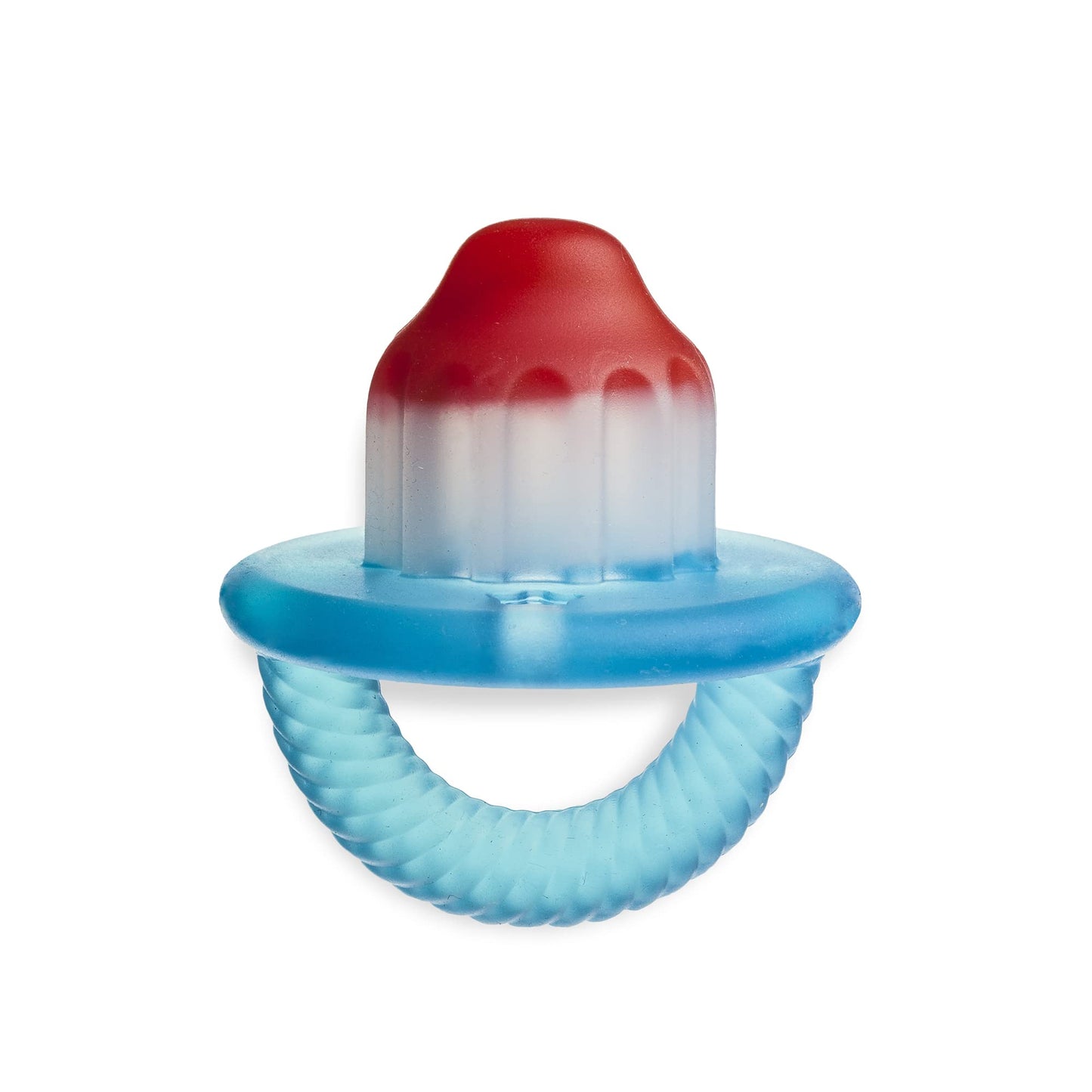 Itzy Ritzy Silicone Teensy Teether - Flexible, Soft & Hollow Baby Teething Toy with Easy-to-Hold Handle; Designed for Ages 3 Mon