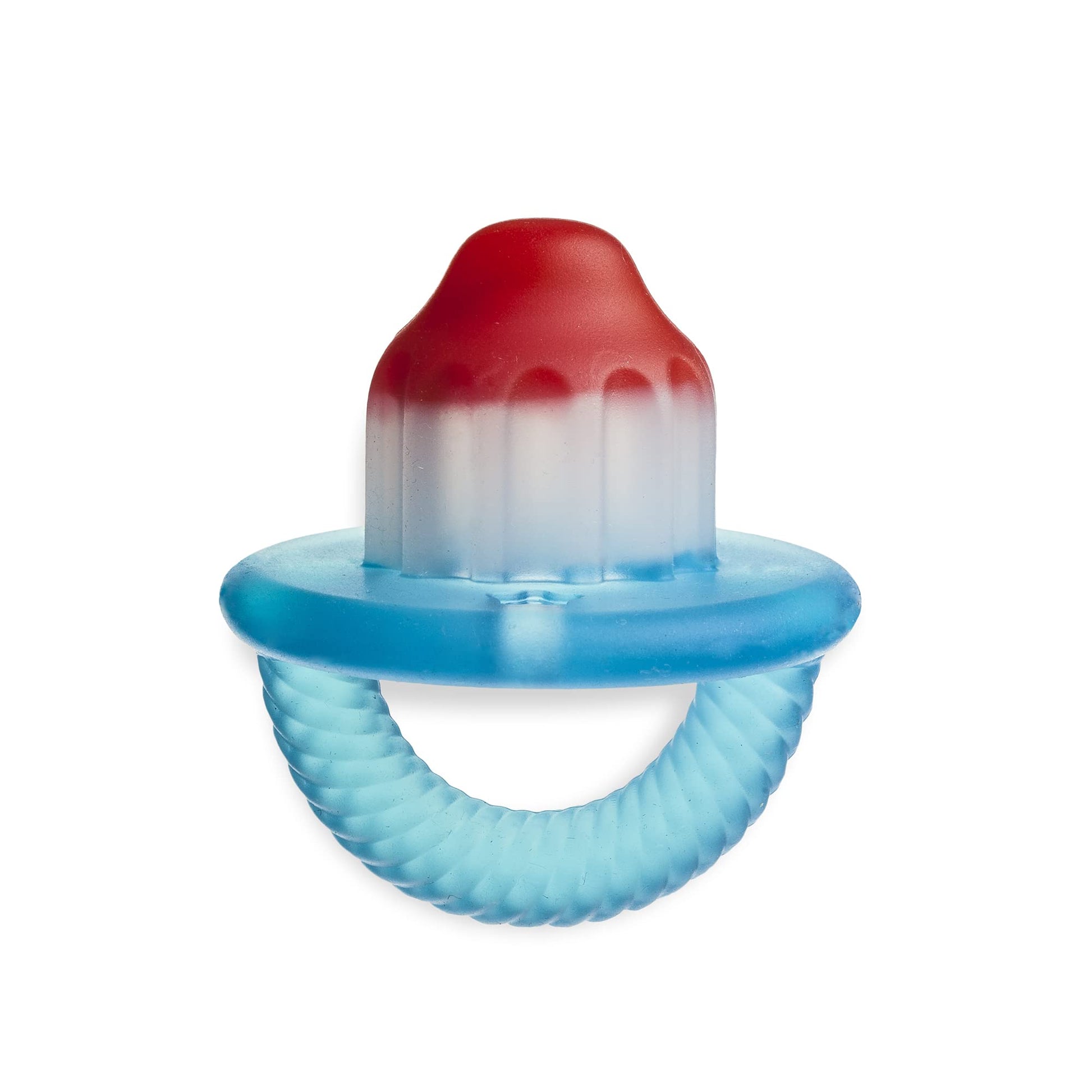 Itzy Ritzy Silicone Teensy Teether - Flexible, Soft & Hollow Baby Teething Toy with Easy-to-Hold Handle; Designed for Ages 3 Mon
