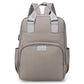 House Of Quirk Baby Diaper Bag Maternity Backpack With Usb Charging Port Easy To Travel Unisex (Grey)