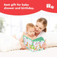 Auvcas Baby Photo Album, Green, 4X6 Inch, Soft Cloth Cover, Holds 4X6 Inch Photos