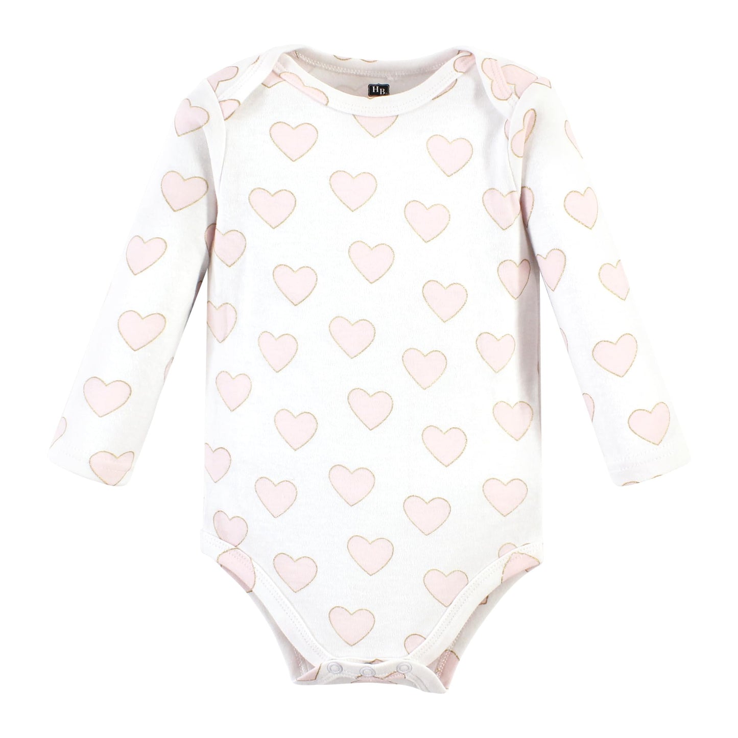 Hudson Baby Unisex Baby Cotton Long-Sleeve Bodysuits, Daddys Little Princess 3-Pack, 12-18 Months