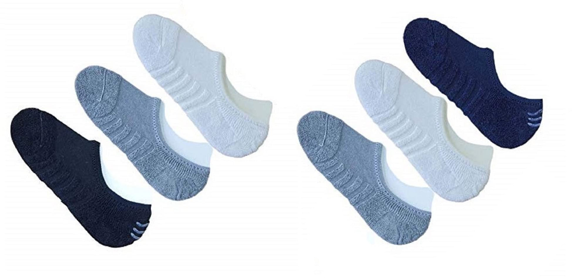 Penyan Cotton No Show Socks (Pack Of 6)