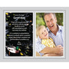 Poetry Gifts Grandpa Present For Christmas From Grandchild, Grandson Or Granddaughter, 8X10 Inch Print Personalized With Name An