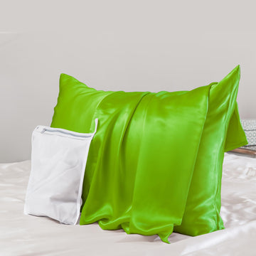 Promeed Grade 6A+ Silk Toddler Pillow Case 13X18, Both Sides Premium Natural 23 Momme Mulberry Silk Pillowcase With Zipper, Free