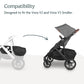 Uppababy Basket Cover For Vista V2 And Vista V3 Strollers - Protects And Conceals Belongings - Easy Attachment And Access - Wate