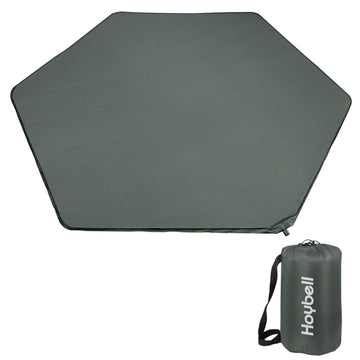Hoybell Hexagon Playpen Mat, Compatible With Pop N Go Baby Playpen, 59 Inch Self Inflating Mattress Pad, Portable And Comfortabl
