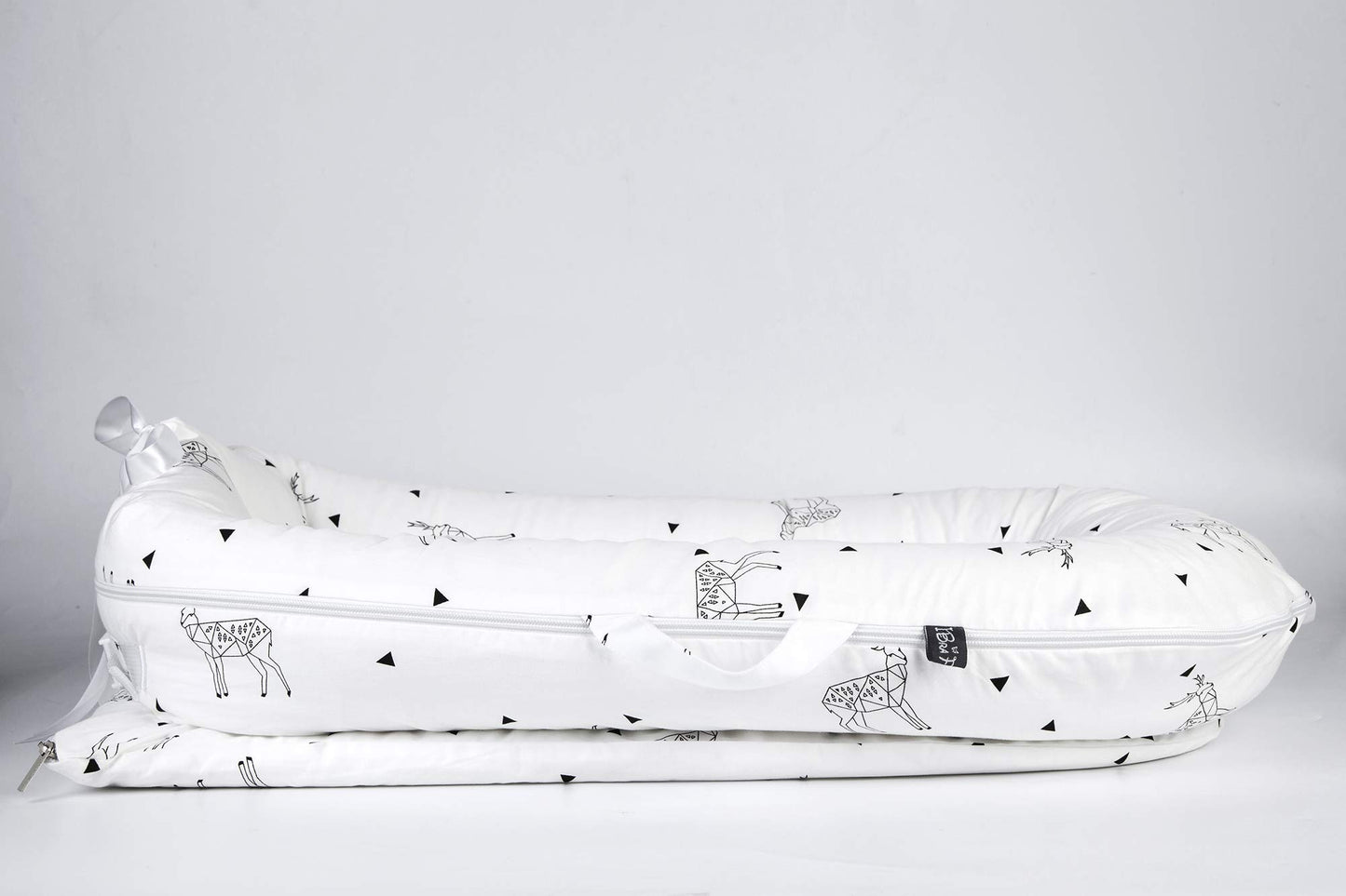 Newborn Baby Nest Sleep Pod Covers Only - For Dock A Tot Deluxe Plus + Extra Cover 100% Cotton Co Sleeping Replacement Cover Boy