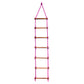 Ashish Rope Climbing Ladder Indoor/Outdoor For Kids  Ninja Obstacle, 4 To 10 Years (Pink)