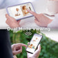 Hubble Connected Nursery Pal Cloud Touch Twin Smart Wifi Enabled Baby Monitor With 2 Cameras, 5 Inch Hd Color Touchscreen Parent