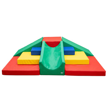 Childrens Factory Highlands Climber, Rainbow, CF322-217, Baby Playroom Climber, Indoor Playground for Classroom or Daycare, Tod