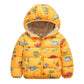 Srkrando Toddler Jacket Boys Winter Coats Kids Fleece Puffer Hoodie Baby Clothes 1T 2T