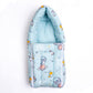 Obedient 3 in 1 Baby Bed, Sleeping Bag & Carry Nest, Cotton Baby Bedding for New Born & Infant, Portable Bassinet, for Baby Carr