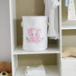 INough Baby Basket Pink Hamper Large Kids Hamper Baby Laundry Hampers for Nursery Girl, Girls Laundry Baskets for Kids, Dirty Cl