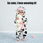 Abtshu Baby Cow Costume Toddler Halloween Dress Up Outfit 6-12 Months