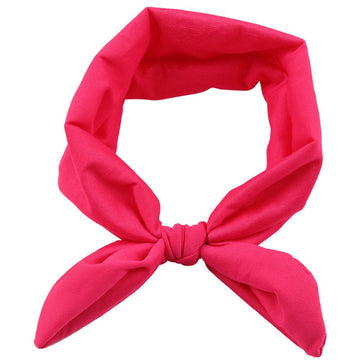 Koolgil Baby Girl'S Cute Toddler Bow Headbands Bowknot Rabbit Hairband Headwear For Daily Life Travel Photography (Fuchsia)
