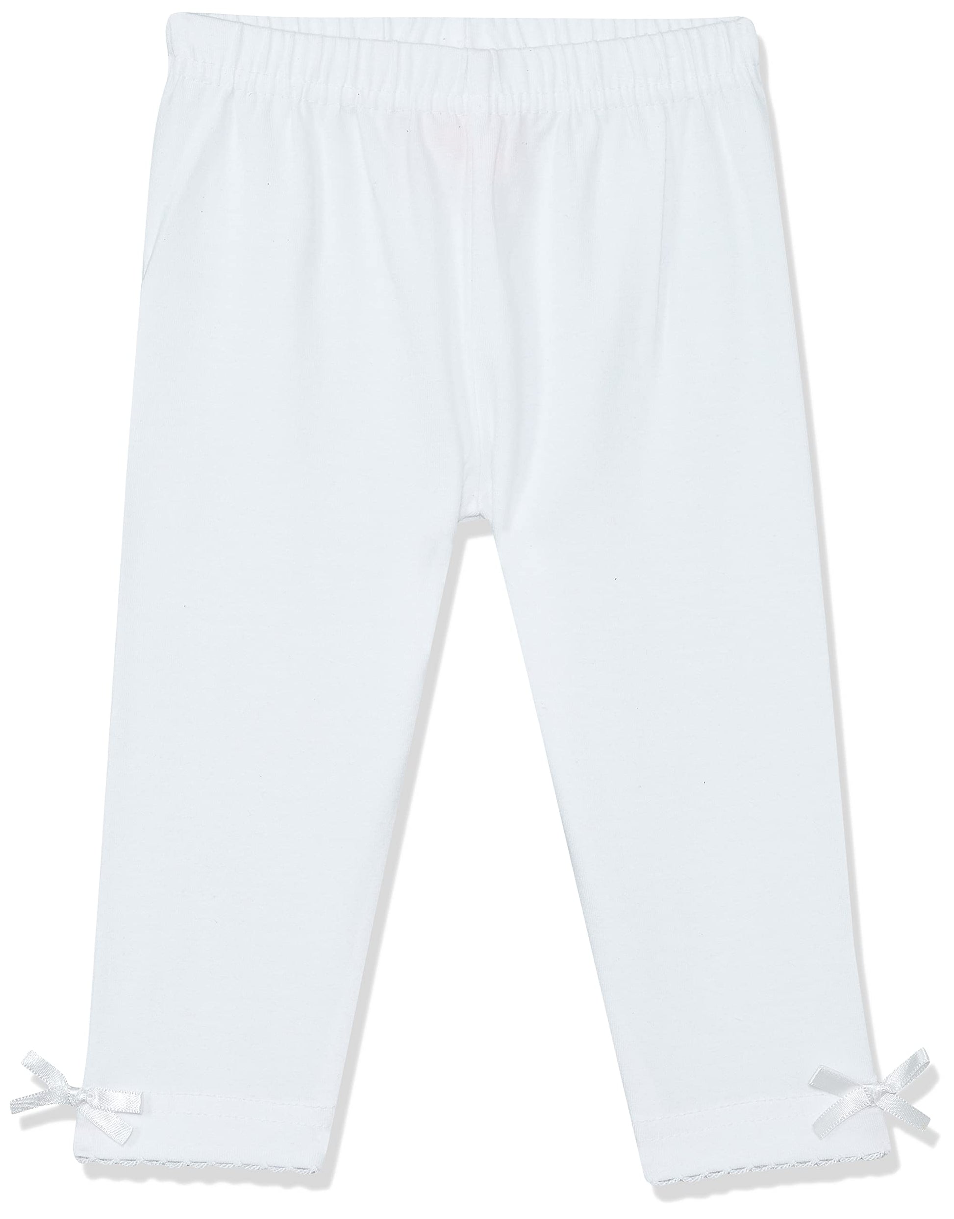 Max Girls Capri Leggings (M22ALG13_Ivory_1824M)